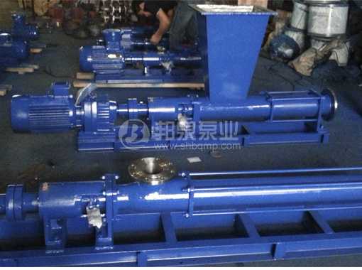G型漏斗式進料單螺桿泵